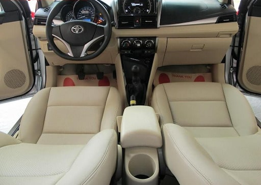 Bọc ghế da Toyota Vios 2016