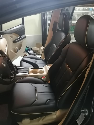 mẫu ghế da xe Xpander màu đen
